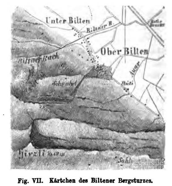 Über die Bergstürze in den Alpen. Lexikus