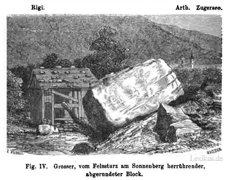 Über die Bergstürze in den Alpen. Lexikus