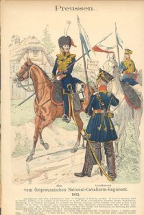 Ostpreußisches National-Kavallerie-Regiment, Preußen