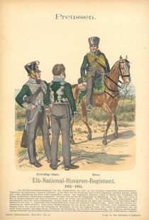 Elb-National-Husaren-Regiment. Preußen. 1813-1815