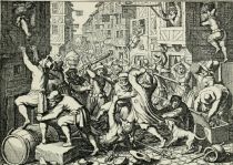 Plünderung der Judengasse in Frankfurt 1614