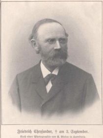 Chrysander, Friedrich Dr. phil (1826-1901) Musikwissenschaftler