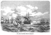 Die zweite Flotte bei Helgoland