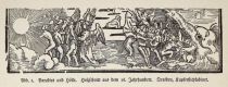 001 Paradies und Hölle. Holzschnitt aus dem 15. Jahrhundert. Dresden, Kupferstichkabinett