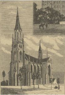 Ansichten aus Schwerin - 4. Die Pauls-Kirche.