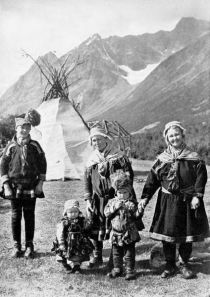 Norwegen 005 Lappenfamilie