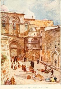 Forecourt of the Holy Sepulchre.