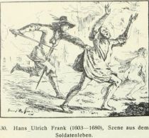 030. Hans Ulrich Frank (1603-1680), Szene aus dem Soldatenleben. 