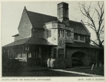 Abb. 15 „Flete Lodge“ bei Hobleton, Devonshire. Arch.: John D. Sedding
