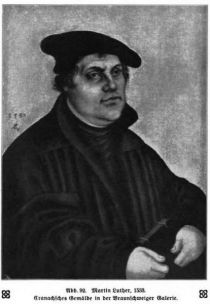 Abb. 092 Luther, Martin (1483-1546) theologischer Urheber der Reformation