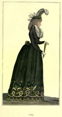 Damenmode Paris 1793