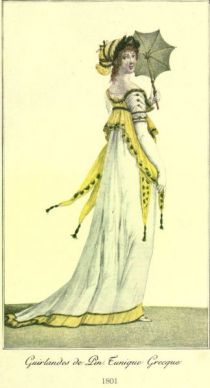 Damenmode Paris 1801