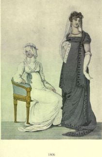 Damenmode Paris 1806