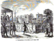 Versammlung in den Zelten am 20. April 1848