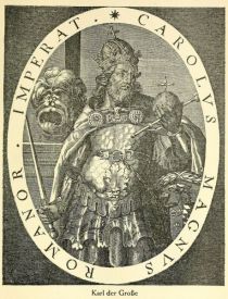 018 Karl der Große (um 747-814) König und Kaiser des Frankenreiches