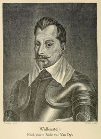 027 Wallenstein (1583-1634) Herzog von Friedland und Sagan, von 1628-1631 als Albrecht VIII. Herzog zu Mecklenburg, bömischer Feldherr und Politiker