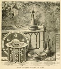 031 Stool and Tray - Pitcher and Basin