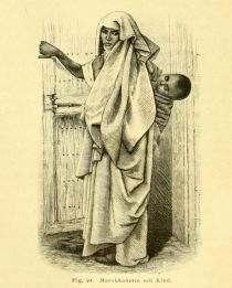 10. Marokkanerin mit Kind