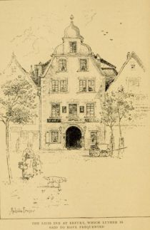 06. The Lilie Inn at Erfuhrt, which Luther is said to have
