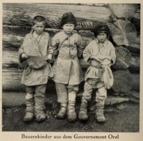Russland 054. Bauernkinder aus dem Gouvernement Orel