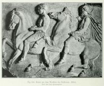 154. Reiter aus dem Westfries des Parthenon. Athen