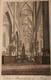 Lübeck - Marienkirche Innenansicht