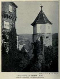 Burgen 002 Zwingenberg am Nackar. Burg. Anfang des 15. Jahrhunderts. Ursprünglich Zwingenbergisch