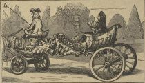 Kutschen-Ausstellung in London. 1879 - 6. Gartenfahrstuhl oder Ponywagen, um 1700.