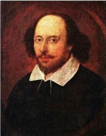 Shakespeare, William (1564-1616) englischer Dramatiker, Schauspieler, Lyriker